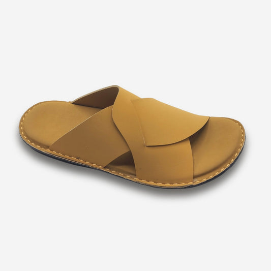 Handmade Slippers (Soft Sole Yellow)